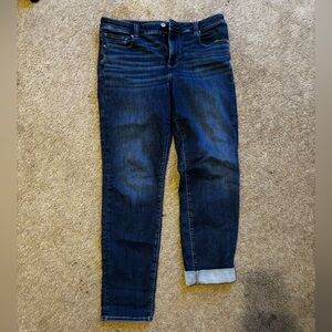 American Eagle Skinny Jeans - Next Level Stretch - Dark Indigo - Size 14 Long
